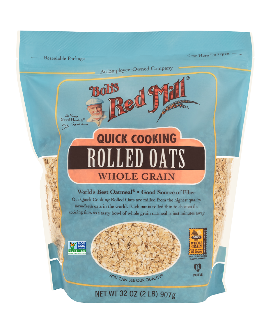BOBS QUICK COOKING ROLLED OATS 794G